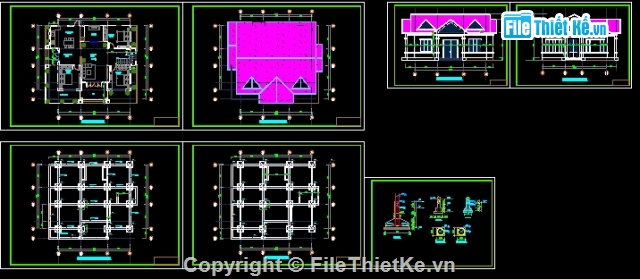 nhà vườn mái thái,Nhà vườn 1 tầng nông thôn,Nhà 1 tầng 10x12m